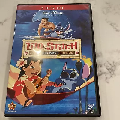 Lilo  Stitch (DVD 2009 2-Disc Set Big Wave Edition) • $5