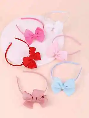 £2.49 • Buy Girls Kids Children Alice Style Bands Head Hair Band Bow School Bow