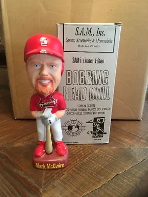 2015 Mark McGwire St Louis Cardinals MLB Sam's Limited Edition Bobble Head • $25.99