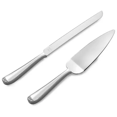 Vera Wang Wedgwood Infinity - Cake Knife & Server Set • $127.80