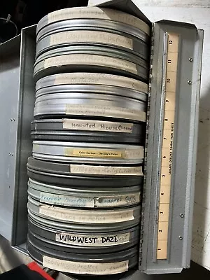 Lot Of 12 Vintage 16mm Cartoon Movies/Films-In Case-Woody WP Tin Can Tourist • $15