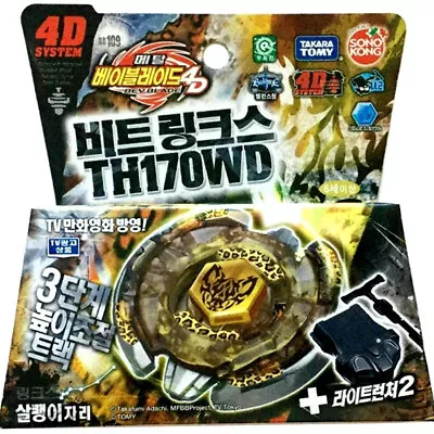 Tomy Takara Sonokong Beat Lynx TH170W Beyblade Metal Fury Starter BB109 New • $35.75