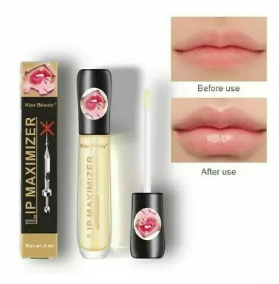 Lip Plumper Extreme Gloss Maximiser Volume Bigger Lips With  Marine Collagen UK • £5.99