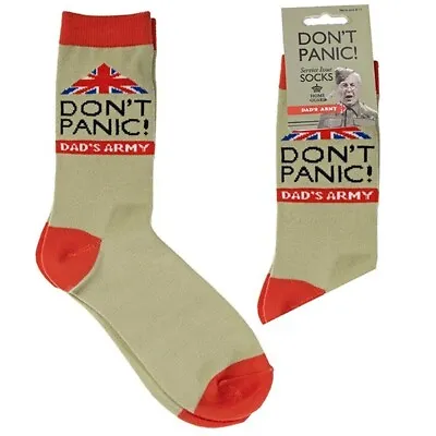 Dads Army Dont Panic Socks Ideal Gift. • £5.99