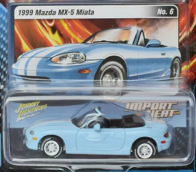 Johnny Lightning Street Freaks Import Heat 1999 Mazda MX-5 Miata 2020 1:64 Car • $9.99