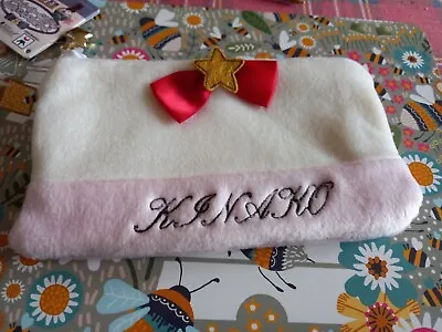 Idolish Pink And White Make Up Bag/purse Japanese Imported • £9