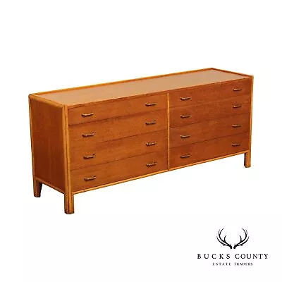 McGuire Mid Century Modern Oak Six-Drawer Dresser • $2195