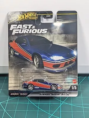 HOT WHEELS Premium Fast And Furious Tokyo Drift Nissan Silvia (S15) Diecast 1/5  • £19.99