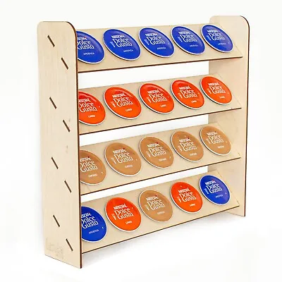 Dolce Gusto Coffee Capsules Holder Free-standing Pod Dispenser Up To 20 Capsules • $15