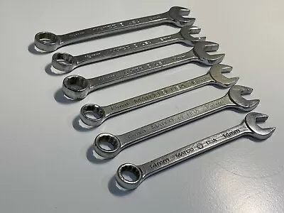 Matco USA 6 Pc Metric Combination Wrench Set - WM Series 14mm To 19mm - 12 Point • $69.99