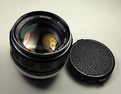 ✅Serviced✅ Minolta MC Rokkor-PF 58mm F1.4 5545684 Sony Olympus Fuji Micro 4/3 • $147.99