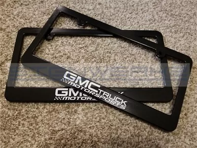 GMC Motorsports License Plate Frame - Pair • $24.29