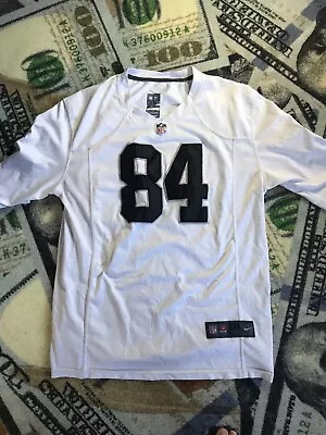 Nike NFL Oakland Raiders Antonio Brown #84 Jersey Size 2xl Men White • $45