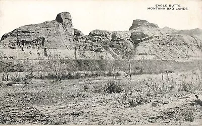 Glendive MT Eagle Butte Montana Bad Lands Vintage Postcard • $6.39