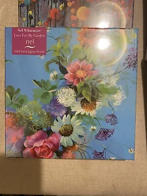 Love For My Garden - Nel Whatmore - 1000 Piece Jigsaw Puzzle - Complete • £7.50