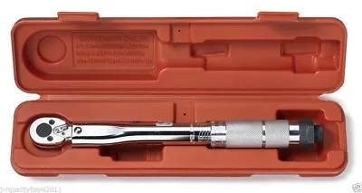 1/4  Dr Drive Inch Lbs Pound Micrometer Clicker Tork Torq Torque Wrench Tool • $27.95