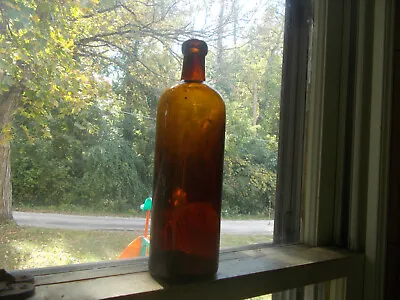 ABILENA NATURAL CATHARTIC WATER 1890s MEDICINAL MINERAL WATER BOTTLE SHOWN DUG • $32