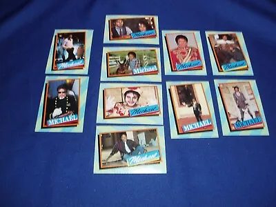 10  Michael Jackson Topps Series 2 Trading Cards Mint 1984 (2nd ) • $3