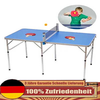 Table Tennis Plate Table Tennis Plate Outdoor Folding Mini Table Tennis Plate DE • £81.34