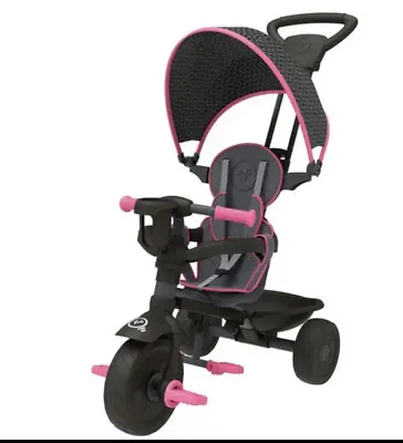 TP 4 In 1 10months Upwards  3 Wheel Trike  - Dusty Pink   #369 • £54.99