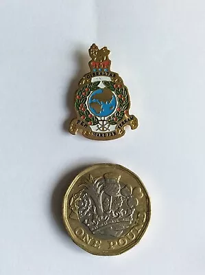 £4.65 • Buy Royal Marines - Regimental Lapel Tie Pin Globe And Laurel Badge