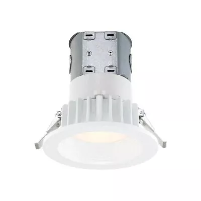 £19.79 • Buy EnviroLite Easy Up With Direct Wire J-Box 4  White Integrated LED Recessed Kit