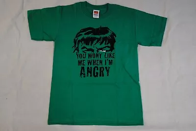 Incredible Hulk Angry T Shirt New Official Marvel Comics Rare • £9.99