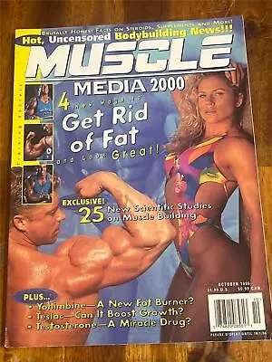 MUSCLE MEDIA Bodybuilding Magazine MONICA BRANT 10-96 • $14.99