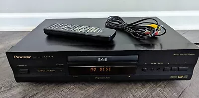 Pioneer Single Disc DVD Player Model DV-434 With Remote & AV Cables Tested Works • $49.95