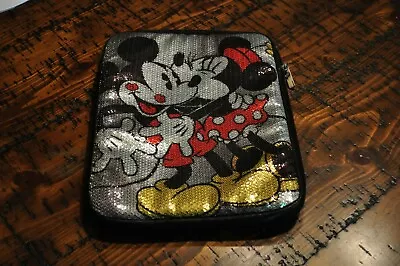 Disney Mickey Mouse Minnie Zip Case For IPad Tablet Devices 10x8” Inches Padded • $10