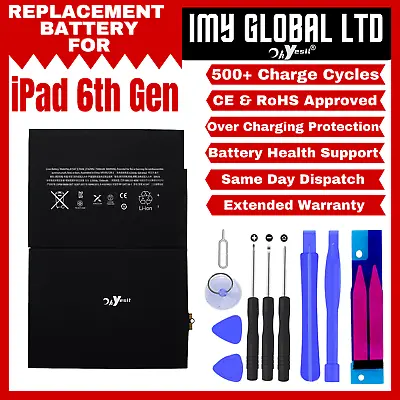 Genuine Quality Battery For IPad Air 2 (IPad 6) Replacement 7340mAh +TOOLS+TAPE • £15.99