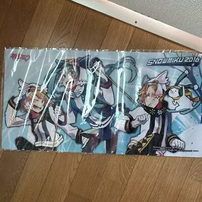 Hatsune Miku Rubber Mat Snow Miku Vocaloid 2016 Character Goods • $89.06