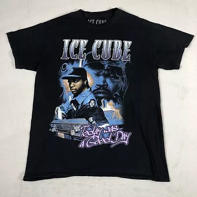 Ice Cube Shirt Adult Medium Black Y2K Gangster Retro Movie 90s 00s Mens 1186 • $6.22