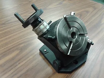 4  PRECISION TILTING ROTARY TABLE Heavy Duty MT2 CENTER Part#TSK-100in- NEW • $139