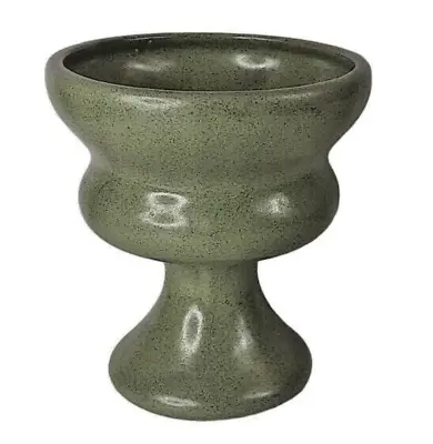 Vintage Haeger Vase Sage Green Speckled Planter MCM USA Pottery Collectible 5.5  • $32