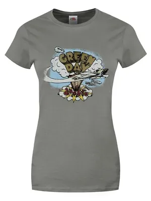 £19.24 • Buy Green Day T-shirt Vintage Dookie Women's Grey