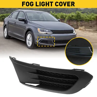$15.99 • Buy Front Bumper Fog Light Insert Cover Bezel Passenger Side For VW Jetta 2011-2014