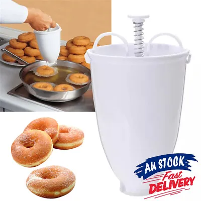 Utensil Baking Tools Donut Maker DIY Doughnut Machine Manual Dispenser Kitchen • $10.29