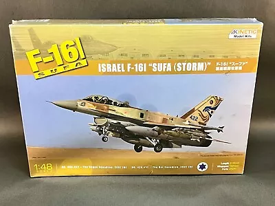 Kinetic Model Kit K48006 1:48 Scale F-16I Sufa Israel F-16I  Sufa (Storm)  • $79