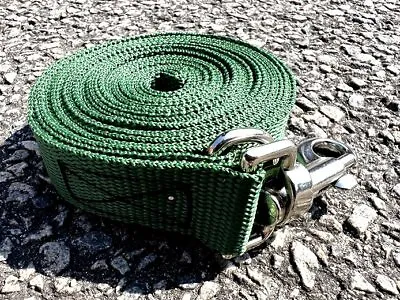 Dog / Horse Training Dog Green Lead 3FT To 100FT Long Strong Leash Recall Line • £6.71