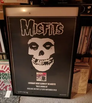 Misfits Walk Among Us Earache Rec 24x36 A1 Promo Poster - 1 Of 10 Samhain Danzig • $599.99