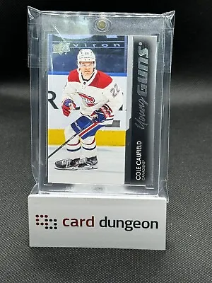 Cole Caufield 2021-22 Upper Deck Series 1 Young Guns #201 Rookie Canadiens [221] • $39.95