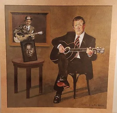 ERIC CLAPTON 'ME AND MR. JOHNSON'  Promo Album Flat  Suitable For Framing  2004 • $10