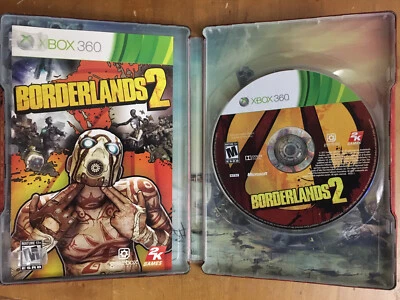 $32.38 • Buy Xbox 360 Borderlands 2 (Limited Edition Metal Case) Steelbook Edition Manual