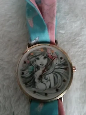 $15 • Buy Disney Little Mermaid Scarf Watch