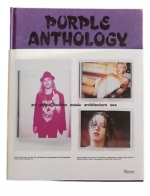 Purple Anthology: Art Prose Fashion Music Architecture Sex Zahm Rizzoli 1st HB • $182.02