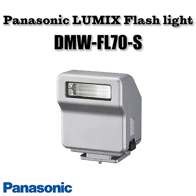 Panasonic LUMIX Flash Light White DMW-FL70-S For DMC-LX100 DMC-GM5 DMC-GM5K NEW • $107.09