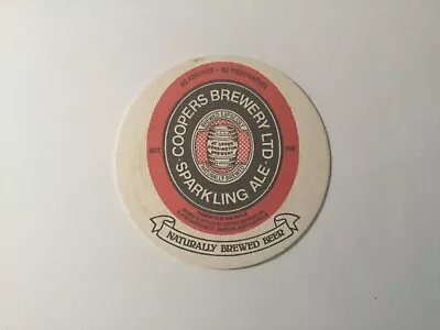 Collectable Beer Coaster - Coopers Brewery Sparkling Ale ( White Background ) • $4