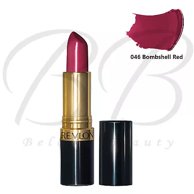 Revlon Super Lustrous Lipstick Pink / Brown / Red / Burgundy / Coral / Nude • £3.79