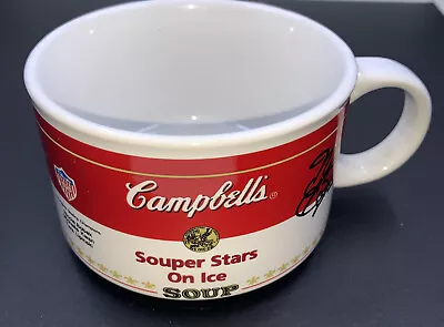 CAMPBELL SOUP 1998 Souper Stars On Ice Figure Skating Mug Cup Olympics Vintage • $8.99